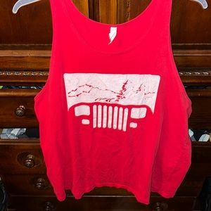 Men’s 2XL jeep tank EUC